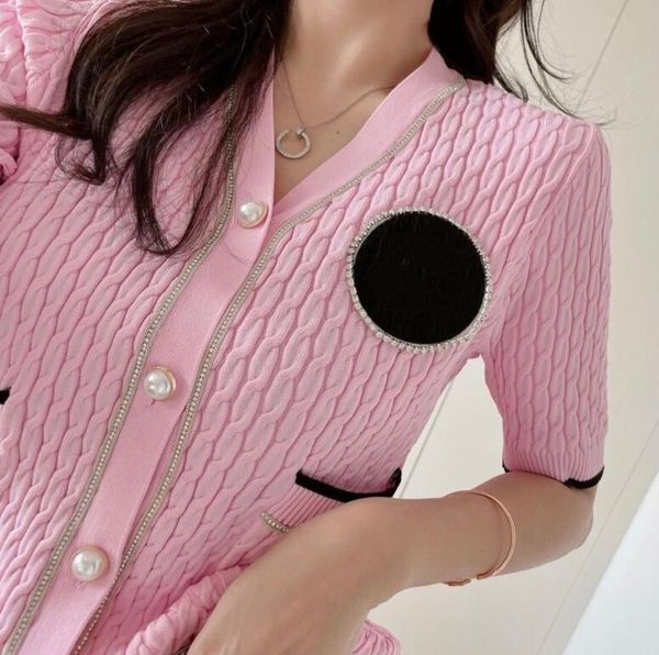 

women's knits & tees logo outside wear knitting ladies hoodie 2021 spring and autumn personality fashion girl first choicev-neck cardig, White