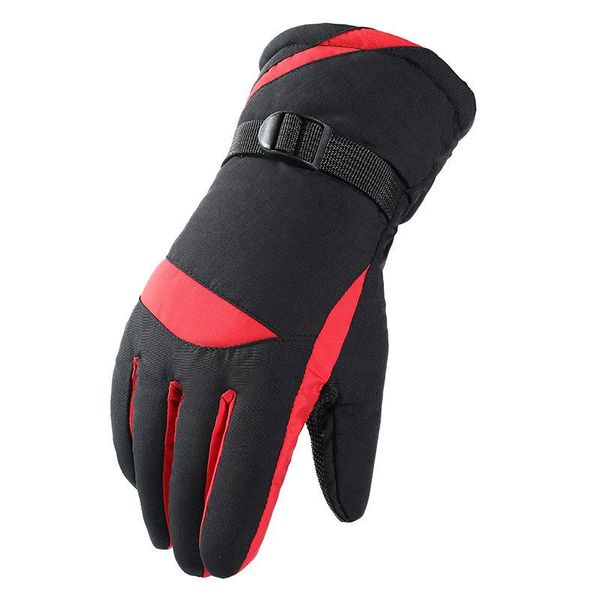 

ski gloves men's women's full-finger touch screen waterproof and windproof winter warmth motorcycle riding fishing sports