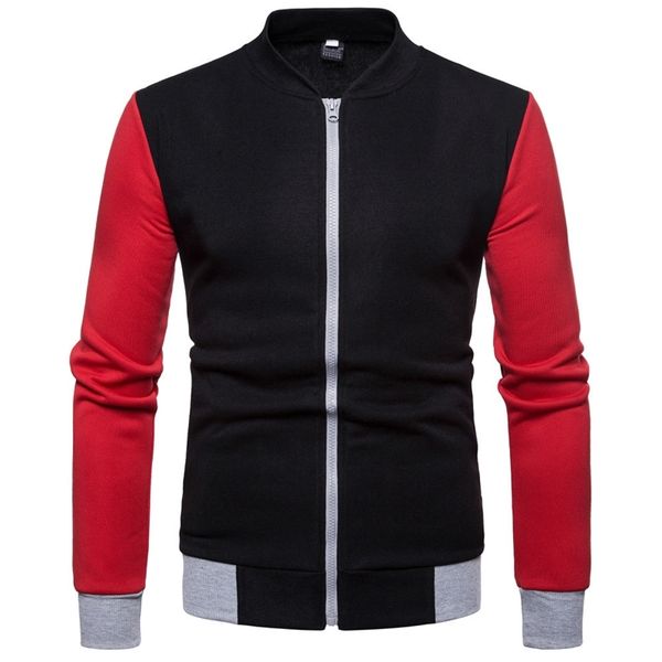 

new men's baseball jacket w870, Black