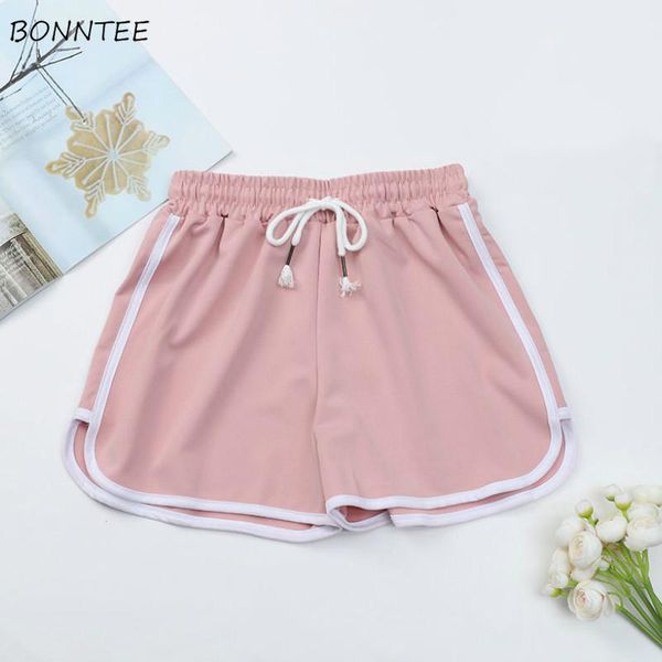 

shorts women striped korean style casual loose breathable wide leg thin beach girl summer womens streetwear vintage women's, White;black