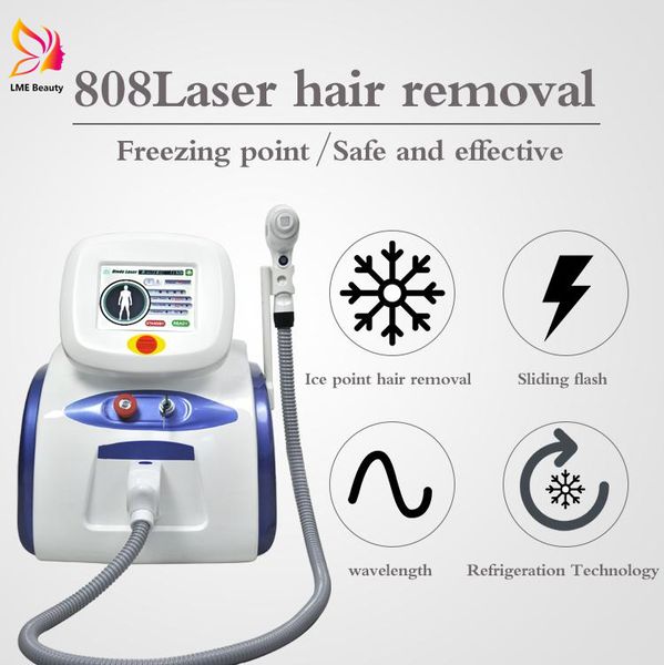 

portable 808nm hair removal skin rejuvenation beauty machine device for home use diode laser machine