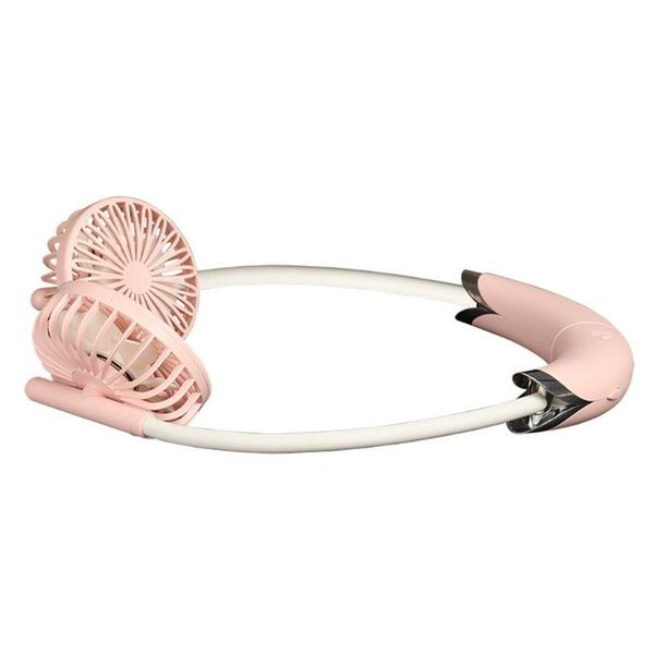 

electric fans detachable portable hanging neck fan usb charging handheld 2 gear air cooler x7xa