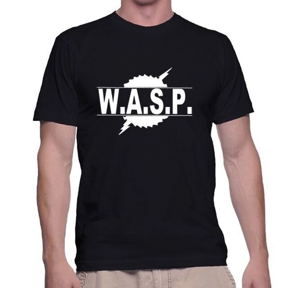 

Wasp t-shirt/speed-thrash-black-death metal, White;black