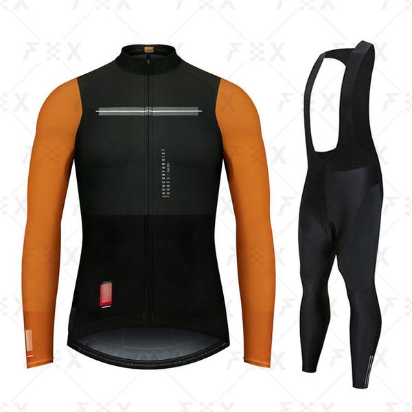 

racing sets 2021 gobikful long sleeve cycling jersey bicycle clothing bike wear clothes roupa ropa de ciclismo kit men, Black;blue