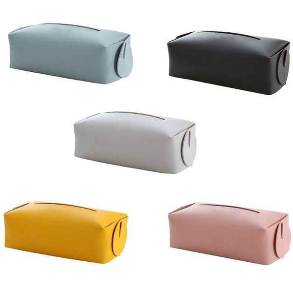 

tissue boxes & napkins vintage thicken faux leather cover box home car paper towel holder case