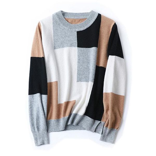 

women's sweaters zoki elegant women pullover sweater soft vintage patchwork loose o neck knitted jumper causal office ladies long sleev, White;black