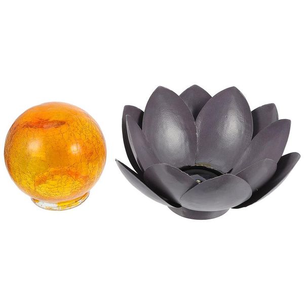 

lawn lamps lotus shape led solar light outdoor garden decorative ground
