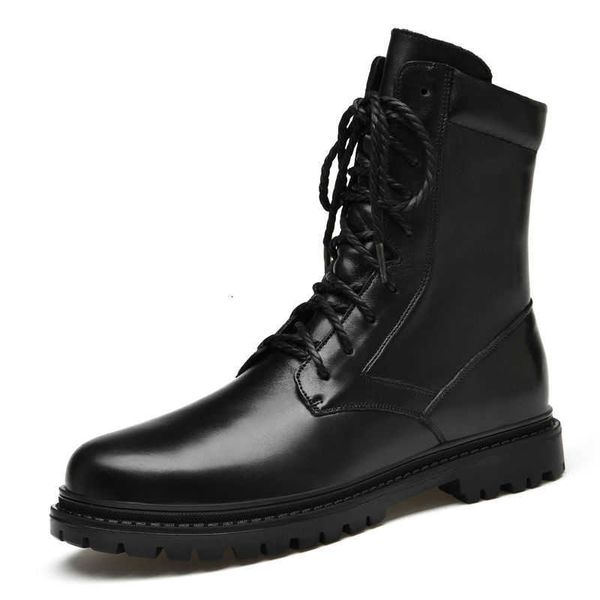 

tang zuo 9978 high leather boots, batch 38-46, black single cotton