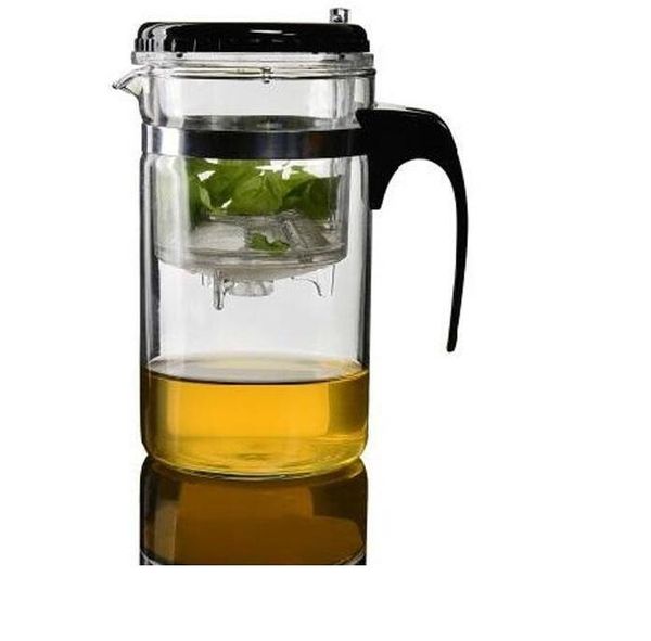 2021 500 мл Теплостойкий стеклянный чайный котел цветок пуэр чайник чайник удобный офис гонфу чайный набор