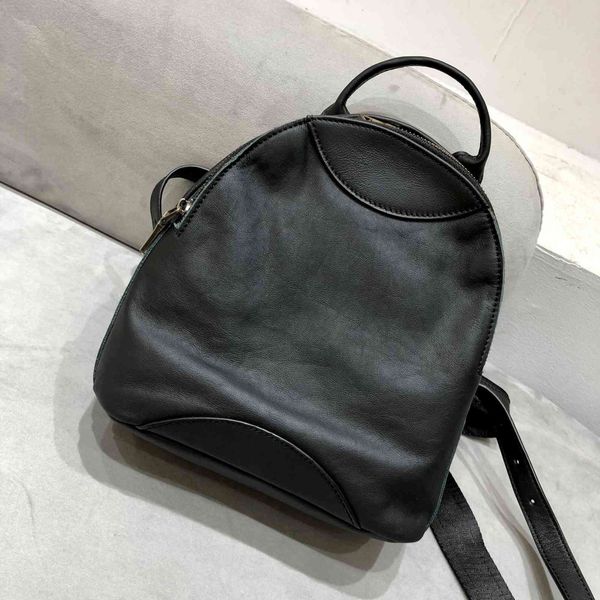 

leather handmade forest department head leather women's backpack