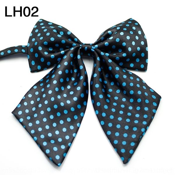 

ju1i fashion stripe wave point girls performance p butterflywomen butterfly student bow ties children's leisure bow tie, Black;gray