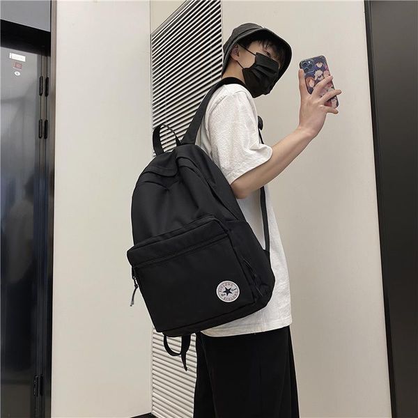 

backpack campus women's backpacks men's shoulder bags fashion casual girls schoolbag large capacity waterproof school for boys