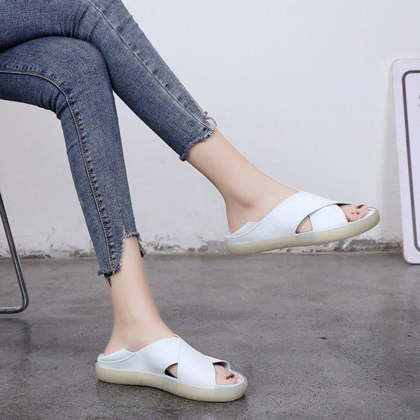 

two wear sandals women's korean pregnant shoes, Black