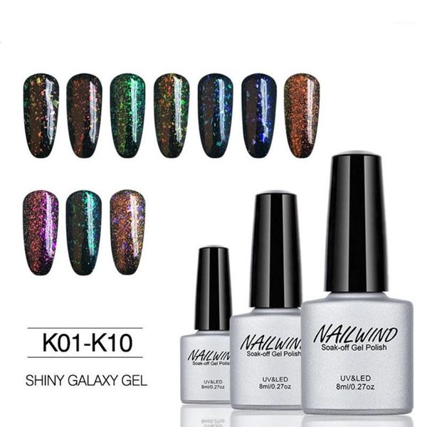 

pc colorful nail gel uv diy art natural resin polish manicure tools1