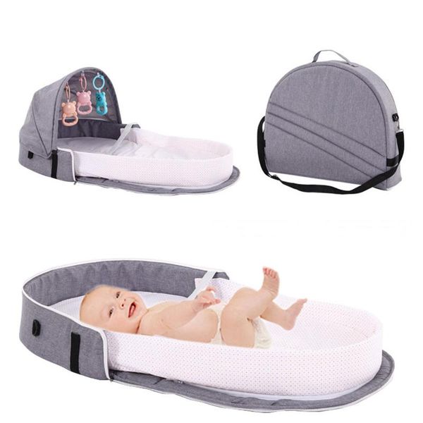 

baby folding bed infant mosquito nets tent travel portable crib outdoor pads