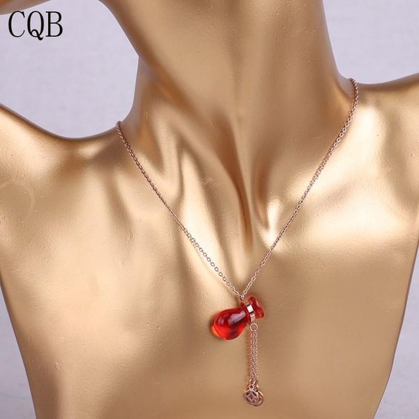 

pendant necklaces crystal bag ladies necklace angel bohemian couple punk fashion tree of life ornament personality princess chakra, Silver