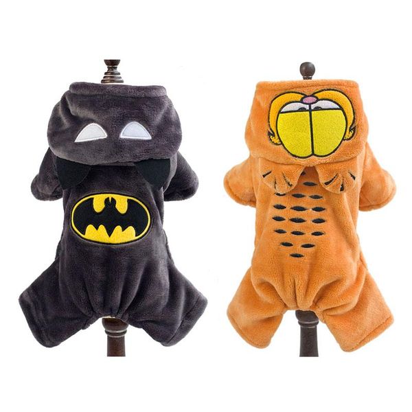 

dog apparel cute pet costume winter warm clothes puppy small fleece hoodies comfortable four legs sweatshirt sweater s m l xl 2xl