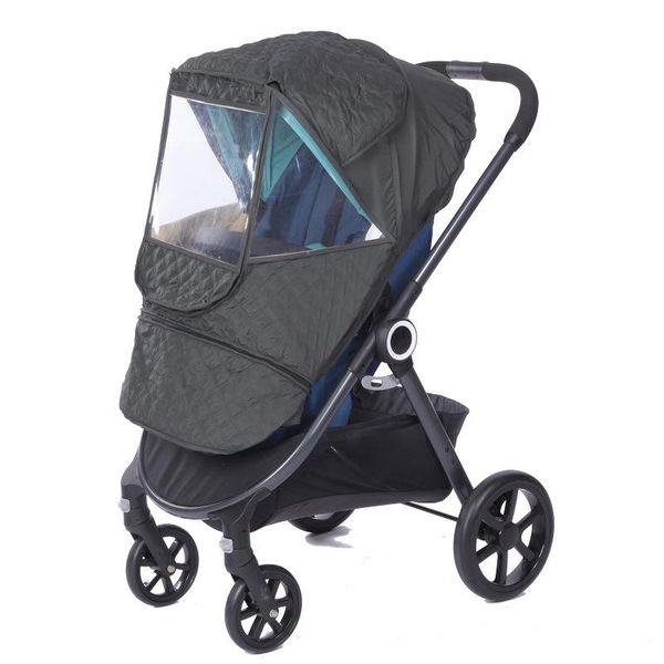 

stroller parts & accessories pushchairs detachable winter thicken pushchair sunshade rain cover wind shield full baby strollers raincoat