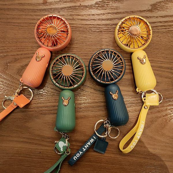 

portable handheld fan usb charge speed adjustable 2 hanging air cooler rechargeable outdoor travel electric fans