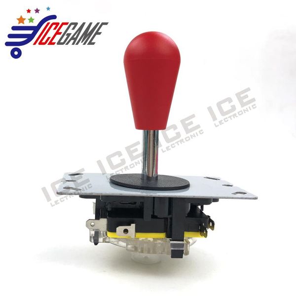 

game controllers & joysticks icegame classic 4/8 way diy joystick red ball fighting stick replacement parts for