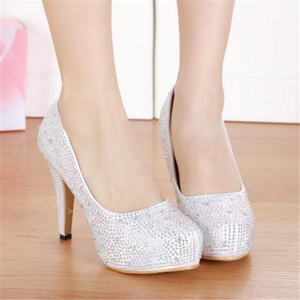 

dress shoes women pumps heeled sequined cloth slip on thin high heels round toe office & career party wedding shallow, Black