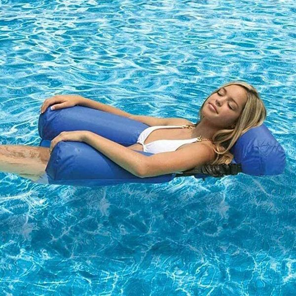 

inflatable floats & tubes swimming floating chair foldable pool seats bed lounge chairs for sm