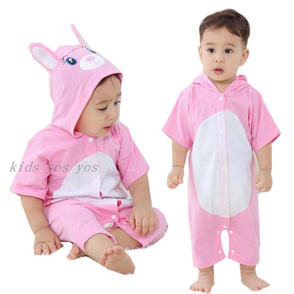 

baby boys girls jumpsuit cotton infantil romper clothes toddler pijamas cute animal costumes born outfits jumpsuits, Blue