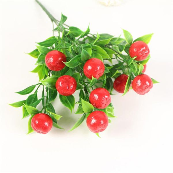 

decorative flowers & wreaths 30cm artificial plant flower fruit home wedding decoration multi-fruit banquets and dining tables,