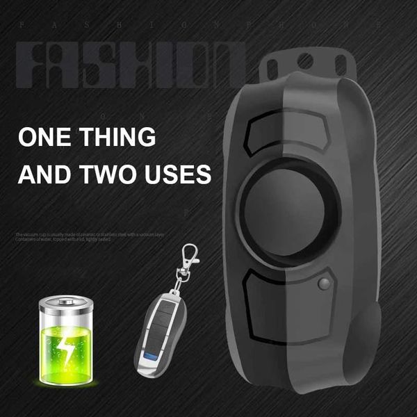 

bike locks security anti-theft vibration alarm wireless motorcycle bicycle waterproof electric car home burglar sensor with remote control