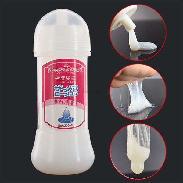 

2022 adultshop silk touch japan semen simulation sperm anal lubricant 200ml