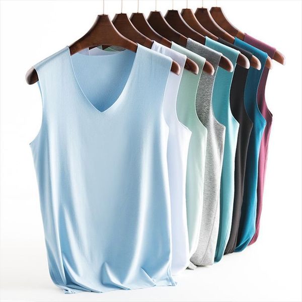 

summer seamless singlet canotte ice silk tank comfortable stringer muscle sleeveless men running gym vest workout wear, White;black