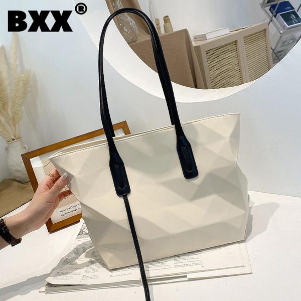 

cross body [bxx] simple high capacity pu leather bags for women 2021 summer shoulder bag handbags trending luxury hand hs341