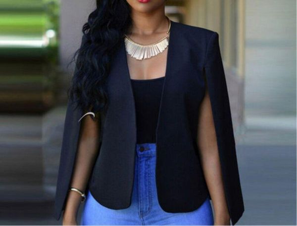 

women's vests meihuida women 2021 summer est ladies casual slim solid suit elegant blazer coat jacket outwear, Black;white