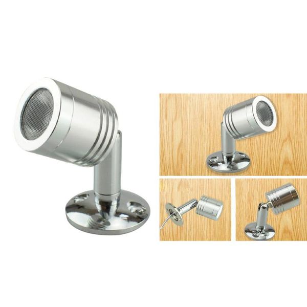 

parts 1.5w dc 12v spotlight jewelry showcase cabinet display lighting fixture