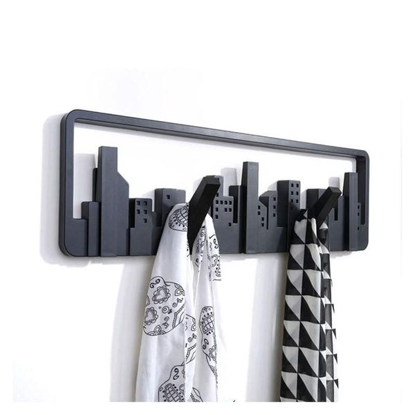 

hangers & racks foldable coat rack bamboo hallway hat hook hanger bedroom door wall-mounting corner room kitchen toilet wall brack