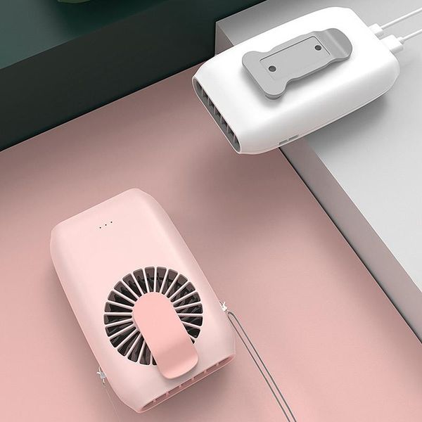 

electric fans usb mini fan hanging waist neck handheld portable lazy