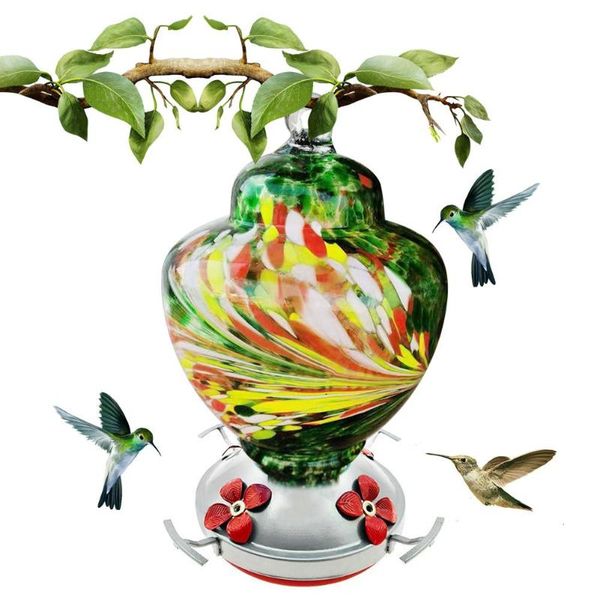 

other bird supplies feeder hummingbird drinker painted garden wild drinking fountain decoration