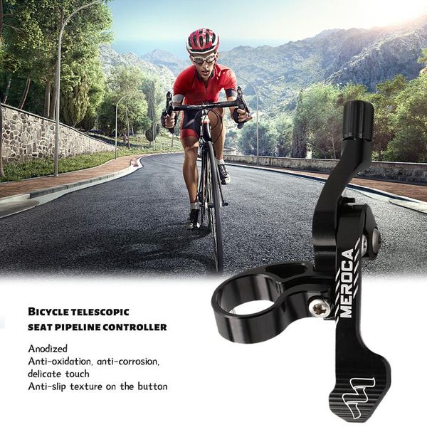 

bike saddles bicycle seatpost dropper aluminum alloy adjustable lever lifting seat tube controller