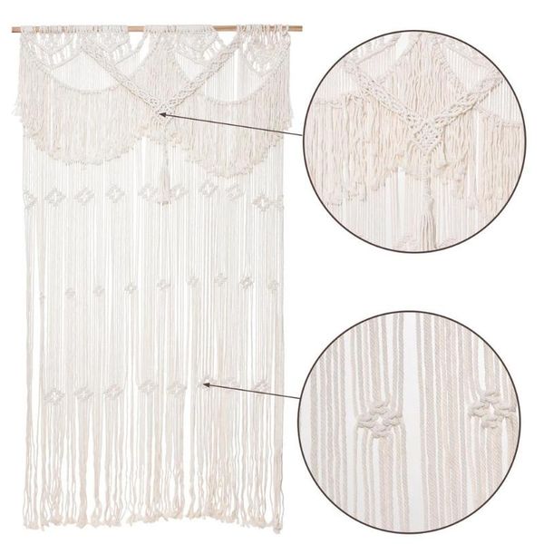 

tapestries bohemian door curtain window curtains for doorway hand woven diy nordic tapestry bedroom household partition