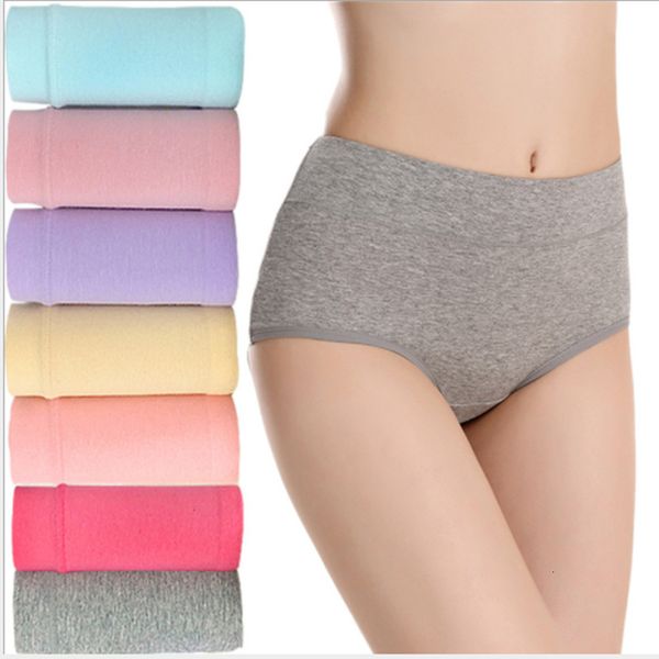 

middle waist women's 95 underwear cotton briefs, Black;pink