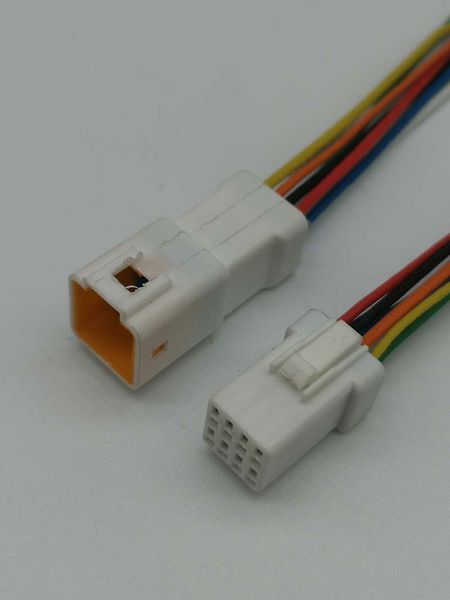 

jst-08 8p000.6automotive waterproof wire harness connector connector with wire