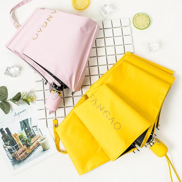 

umbrellas automatic folding umbrella female male eight bone car luxury mini business rainproof gift