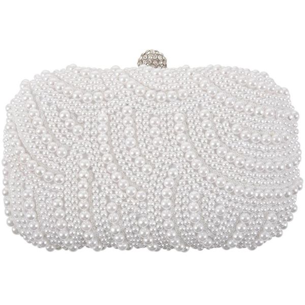 

fashion clutch bag beaded party bridal handbag wedding evening purse totes