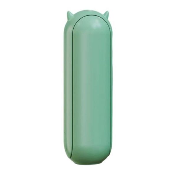 

creative portable usb handheld foldable small fan with tpe soft rubber leaf automatic sprotection design other home decor