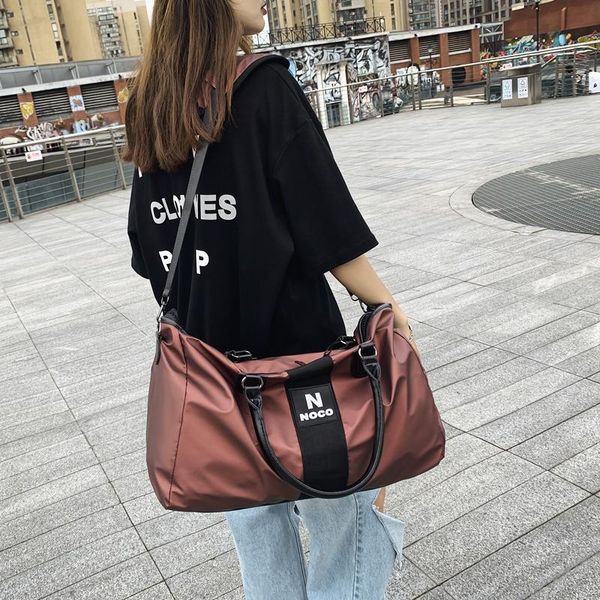 

duffel bags quality d oxford journey shoulder handbag for women men large capacity tote street shopping bag leisure travel handbags