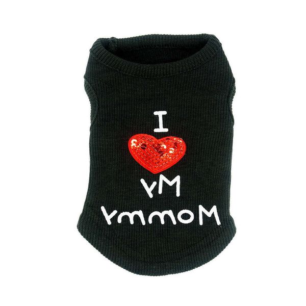

clothing in spring and summer dog t-shirt pet vest emma teddy clothes