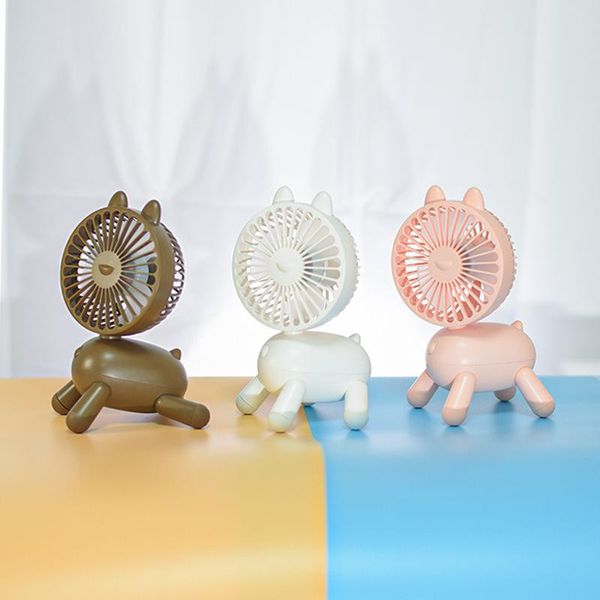 

2400mah doggie head cooling fan deskstudent can carry air electric fans