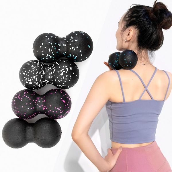 

fitness balls 24*12cm epp massage ball peanut fascia lacrosse perfect for plantar fasciitis, trigger point, deep tissue