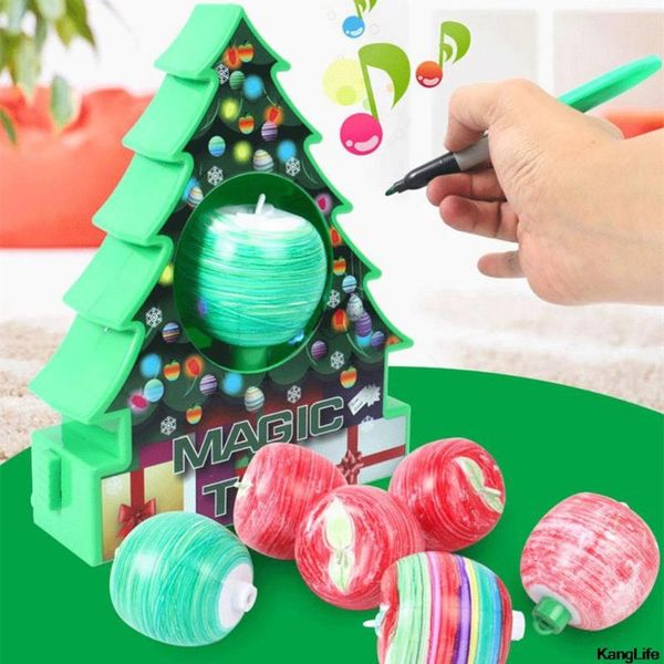 

christmas decorations diy tree with led music gift for kids self children's layout ornaments