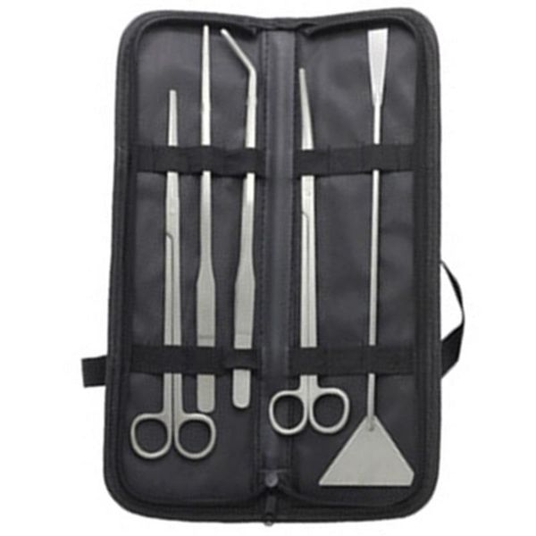 

promotion aquarium tank tools kit aquascaping fish aquatic plants long tweezers scissors stainless steel maintenance tool decorations